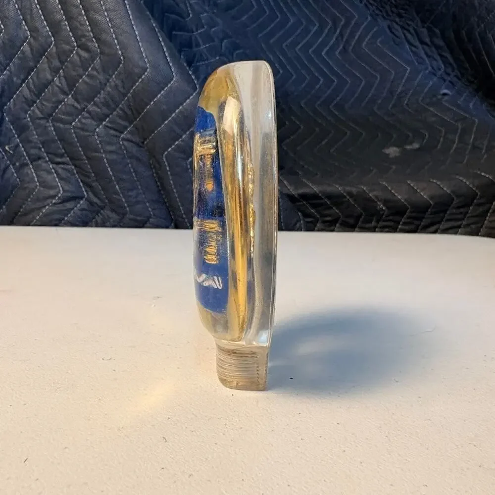 Lowenbrau Vintage Tap Handle 1970's Double Sided Acrylic Lucite Keg Handle 4